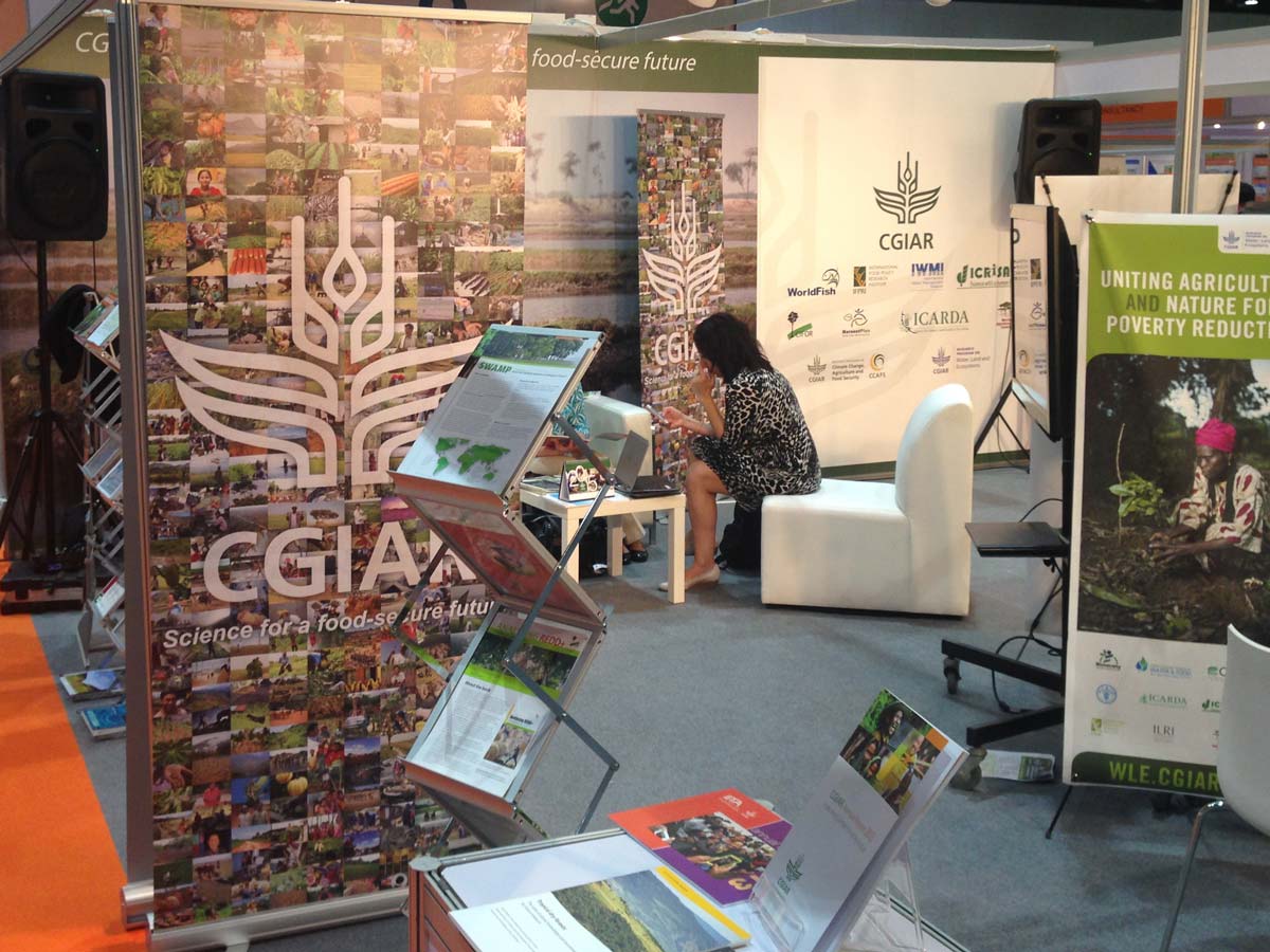mosaic banner at gfia